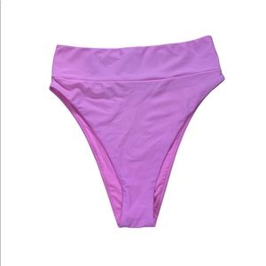 Aerie High waisted pink bikini bottoms new without tags